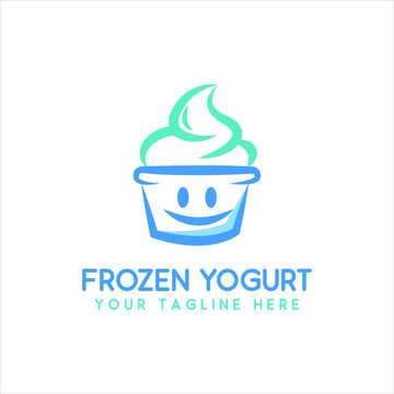 Frozen Yogurt Logo Design