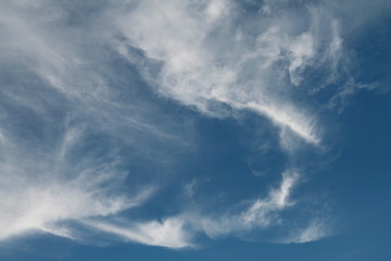 blue sky with clouds