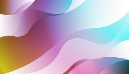 Wave Abstract Background. Design For Your Header Page, Ad, Poster, Banner. Vector Illustration