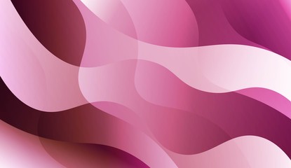 Abstract Background With Wave Gradient Shape. For Your Design Ad, Banner, Cover Page. Vector Illustration with Color Gradient