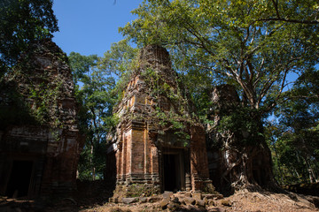 The temple of Koh ker Cambodia