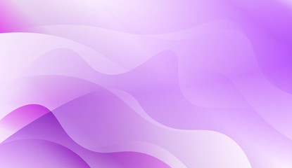 Abstract Wavy Background. For Futuristic Ad, Booklets. Vector Illustration with Color Gradient.