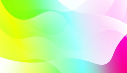 Futuristic Background With Color Gradient Geometric Shape. For Futuristic Ad, Booklets. Vector Illustration with Color Gradient.