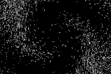 Silver glitter confetti