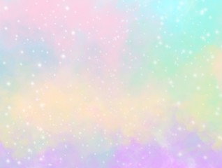 Banner glare abstract texture. Blur pastel color background. Rainbow gradient color. Ombre girly princess style