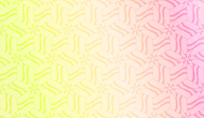 Vector pattern in geometric style. Triangles, lines. Modern elegant background. For your design. Gradient color