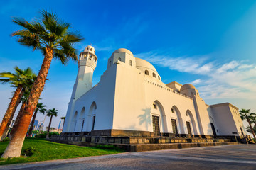 Beautiful Al Khobar Corniche Mosque morning view - Saudi Arabia