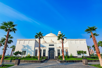 Beautiful Al Khobar Corniche Mosque morning view - Saudi Arabia