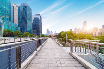 Parks and modern architecture
