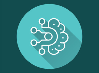 Workflow icon for graphic and web design.