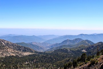 panoramic view of the mountains