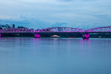 Perfume river and Truong Tien bridge