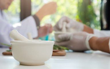 Grinder for medicine and herbal medicine.