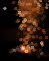 Abstract bokeh background. celebrating new year and Christmas and Diwali