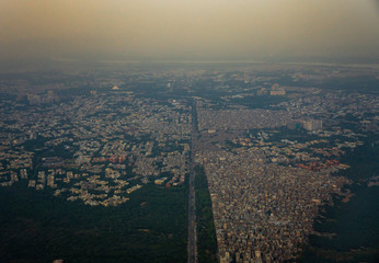 Top view of mumbai