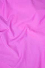 Pastel color fabric with wrinkles