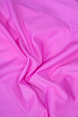Pastel color fabric with wrinkles