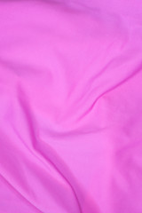 Pastel color fabric with wrinkles