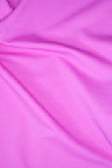 Pastel color fabric with wrinkles