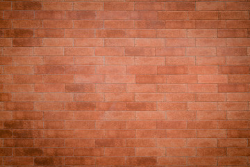 Old red bricks wall for texture and background.
