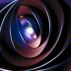 Geometric background. 3d illustration, 3d rendering.