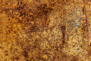 old rusty iron plate texture paint orange