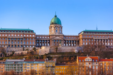 Royal palace in Budapest Hungary