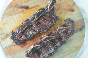 carne asada a la parrilla tradicional de Argentina