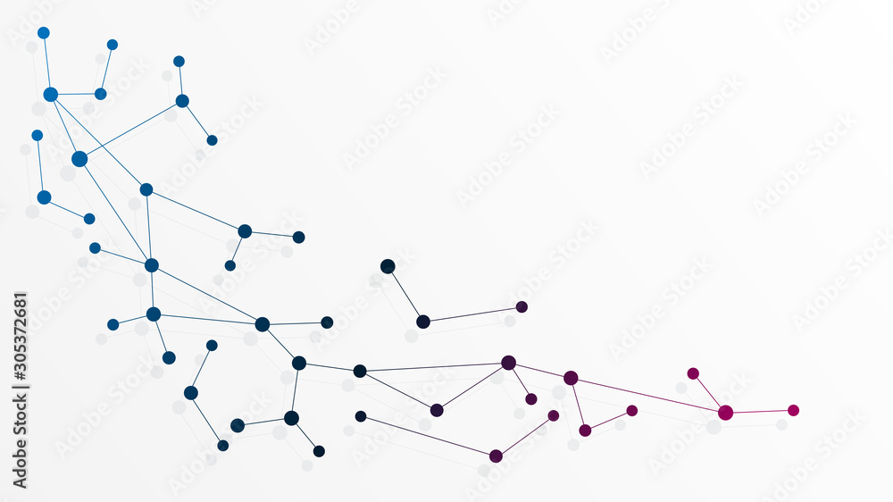 Aufkleber abstract digital technology cycle background.business growth transformation successful financial.
