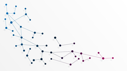 Abstract Digital Technology Cycle background.Business growth transformation Successful financial.