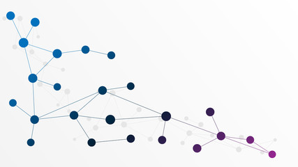Abstract Digital Technology Cycle background.Business growth transformation Successful financial.