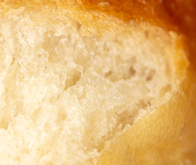 Brown bread crust as an abstract background