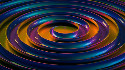 Elegant minimal background. 3d illustration, 3d rendering.