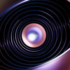 Geometric background. 3d illustration, 3d rendering.