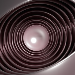 Geometric background. 3d illustration, 3d rendering.