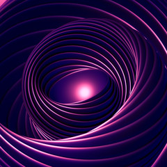 Geometric background. 3d illustration, 3d rendering.