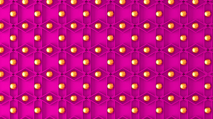 Beautiful interior pattern background. 3d illustration, 3d rendering.