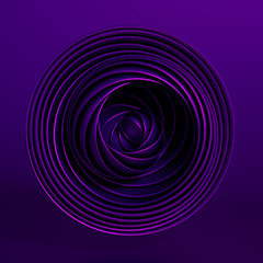 Geometric background. 3d illustration, 3d rendering.