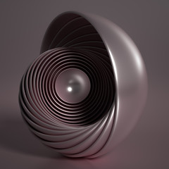 Geometric background. 3d illustration, 3d rendering.