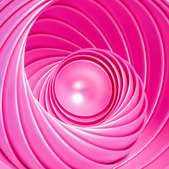 Geometric background. 3d illustration, 3d rendering.