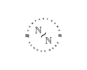 Initial NN vintage logo template	