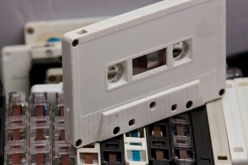Obraz premium vintage cassettes 