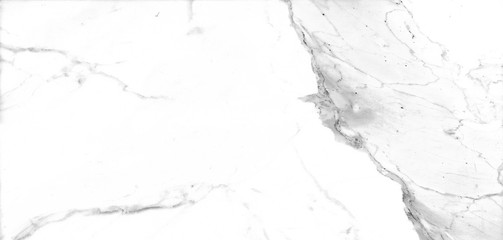 White marble texture with lots of bold contrasting veining (Natural pattern for backdrop or background, Can also be used for create surface effect to architectural slab, ceramic floor and wall tiles) 