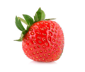 Strawberry isolated on white background.
