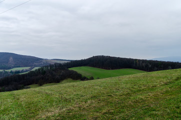 Fototapeta na wymiar bieszczady panorama