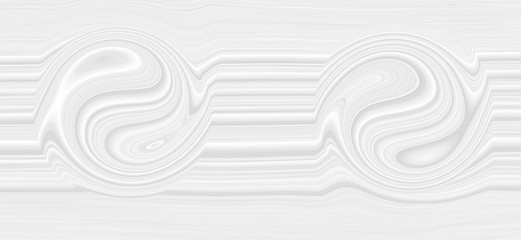 White background 3 d with elements of waves in a fantastic abstract design, the texture of the lines in a modern style for wallpaper. Light gray template for wedding ceremony or business presentation.