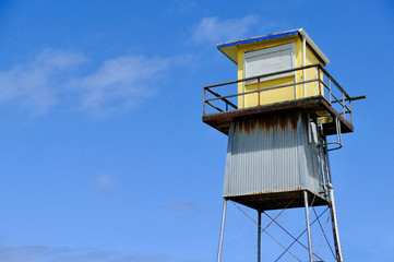 tower on blue sky