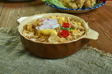 Chicken Burrito Skillet