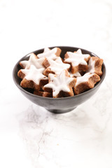 gingerbread cookie star shape- christmas cookie