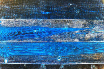 blue wooden background texture
